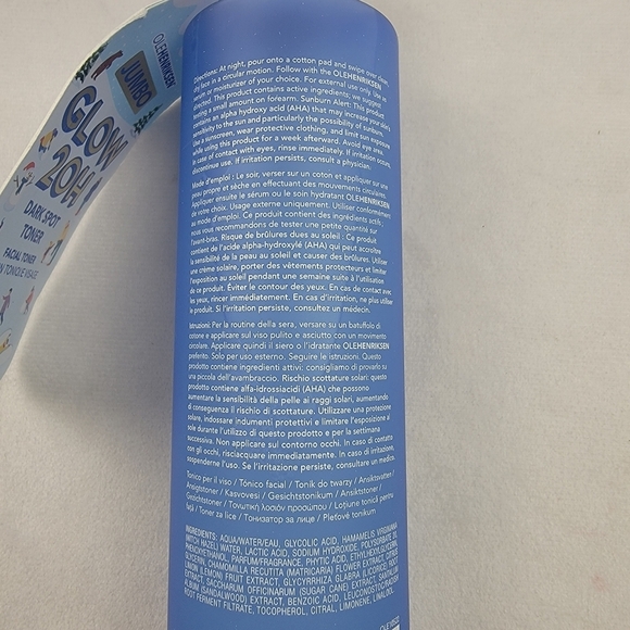 NWT Ole Henriksen glow OH dark spot toner 10 fl oz - Picture 7 of 8